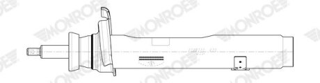 Амортизатор газомасляний monroe G8641 на Бмв X1