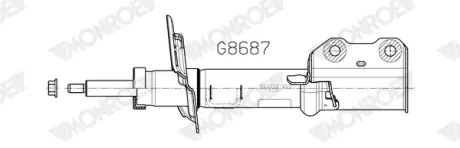 Амортизатор газомасляний Monroe G8687