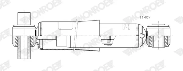 Масляный амортизатор monroe T1407