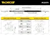 MONROE RENAULT амортизатор крышки багажника KOLEOS I 2.0 dCi 08- Monroe ML6070 (фото 7)