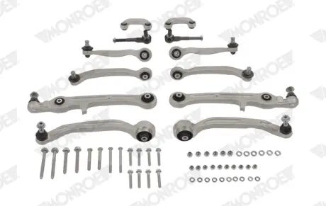 MONROE VW К-кт рычагов+тяги стаб.+наконечн. Audi A6 04- monroe L0030 Ауди А6