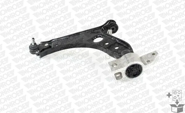 MONROE VW Рычаг передн.нижн.комплектн.! левый Touran,Octavia,Caddy III (стальной!) monroe L29572