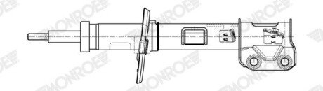 Передний амортизатор (стойка) monroe G8627