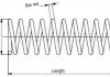Пружина передня monroe SP0073