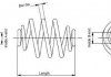 Пружина задняя monroe SP0412