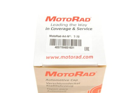 Кришка бачка розширення охолоджуючої рідини motorad T72
