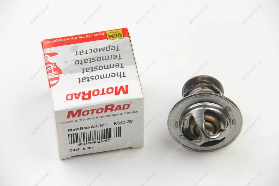 Термостат Nissan Almera/Primera 1.6/1.8i 93- (82C) MOTORAD 54382