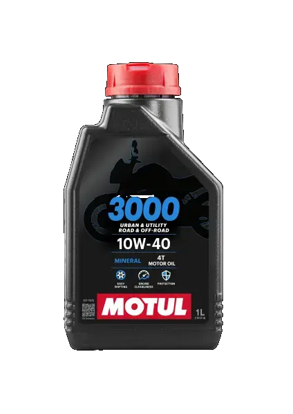 Олива моторна 3000 4T 10W-40, 1л. motul 107672