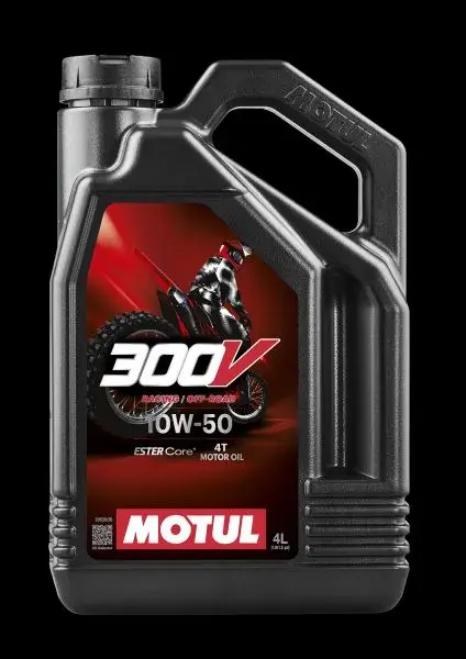 MOTUL ОЛИВА ДЛЯ 4-Х ТАКТНИХ ДВИГУНІВ 100% СИНТЕТИЧНА ЕСТЕРОВА MOTUL 4T 300V FL OFF ROAD 10W50 4L motul 112561