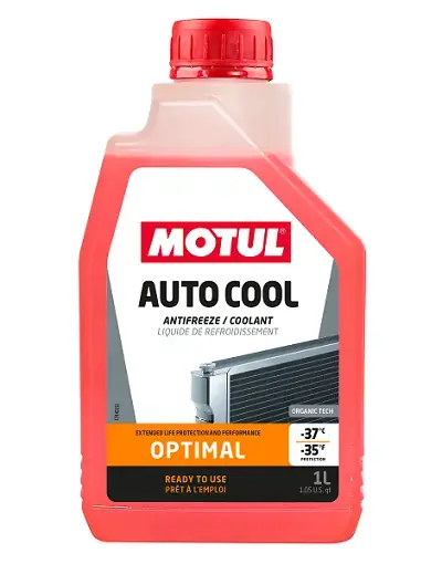 Антифриз Auto Cool Optimal -37°C 1л Motul 112620 (фото 1)
