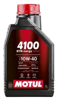 MOTUL 1л 4100 SYN-NERGY SPEC 10W-40 Олива TECHNOSYNTHESE A3/B4, SP, MB 229.3, PSA B71 2300, RN0710 - RN0700, 501 01 505 00 motul 112890