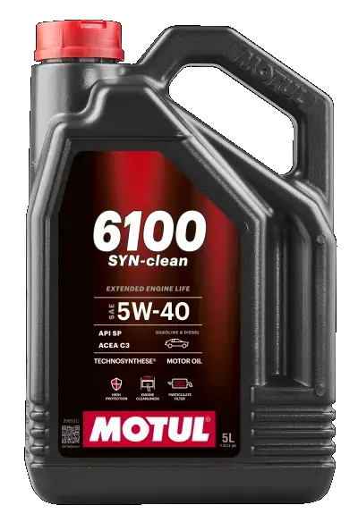 Олива моторна 6100 Syn-clean 5W-40 5л motul 113116
