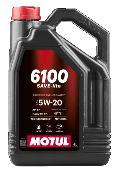 Олива моторна 6100 Save-lite 5W-20 4л motul 113139