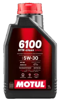 Олива моторна 6100 Syn-clean Spec 5W-30 1л motul 113153