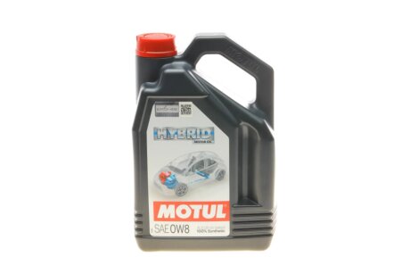 Олива Hybrid 0W8 4L motul 333407 на Субару Аутбек