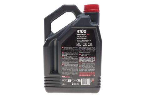Олива моторна 4100 SYN-nergy SPEC 10W-40 4L motul 387707
