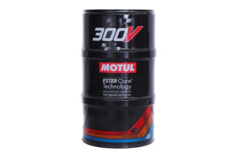 Олива моторна 100% синтетична естерова д/авто 300V Competition 5W40 60L motul 826604