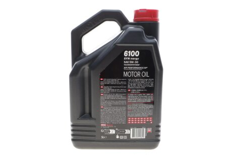 Олива моторна Technosynthese д/авто 6100 Syn-nergy SAE 5W30 (5L) motul 838451