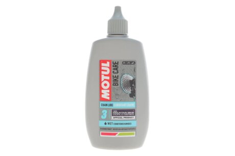 Мастило велоланцюгів Chain Lube Wet Bike Care Off Road 100ml motul 851107
