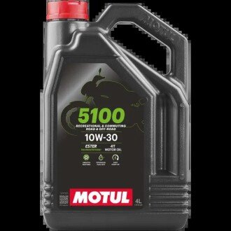 Моторное масло 10w30 motul 104063