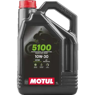 10W30 4L MOTUL 5100 4T10W-30 Масло Синтетика Techn motul 104063