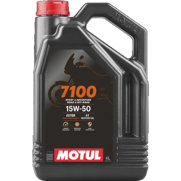 Масло 4T SAE 15W50 (4л) для мотоциклов (845241) motul 104299