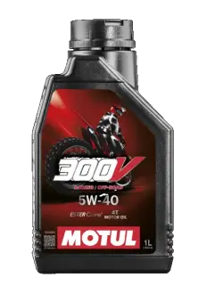 Масло для 4-х тактных двигателей 300V 4T Factory Line Off Road 5W-40 1L motul 104134