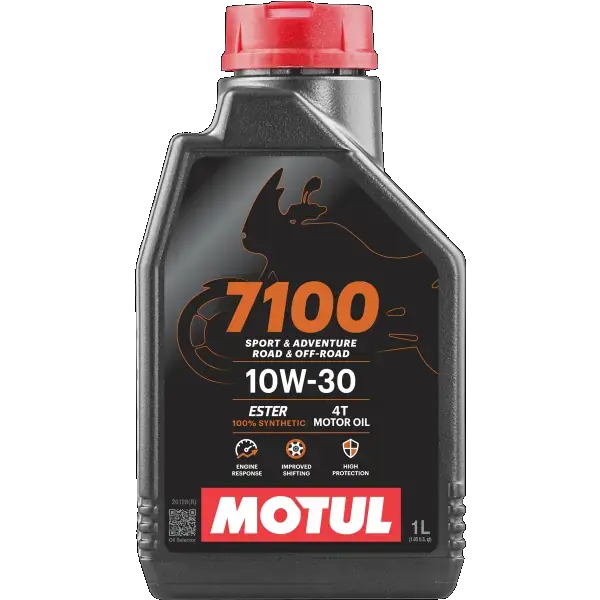 Масло для 4-х тактных двигателей 7100 4T 10W-30 1L motul 104089