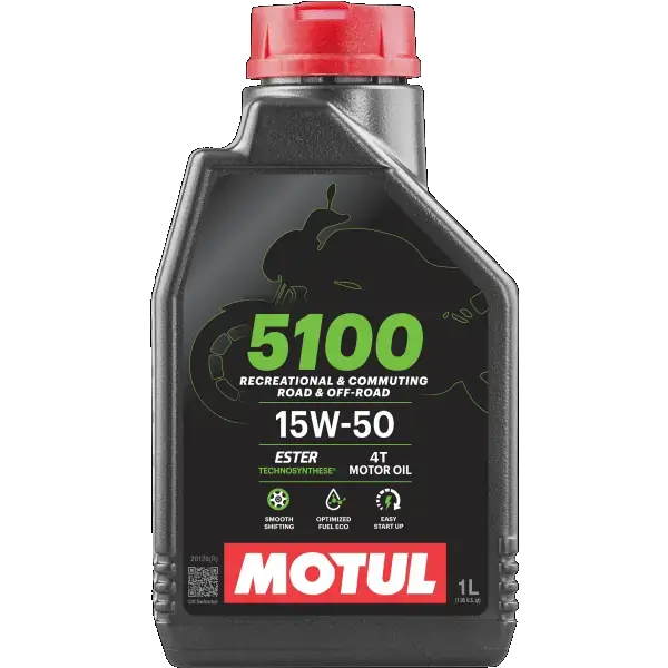 Масло для 4-х тактных двигателей, MOTUL 5100 15W-50 1L motul 104080