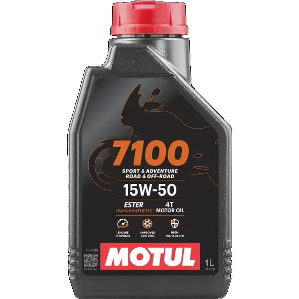 Масло для 4-х тактных двигателей, MOTUL 7100 15W-50 1L motul 104298