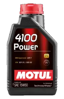 Масло двигателя 4100 POWER 15W-50 1L motul 102773