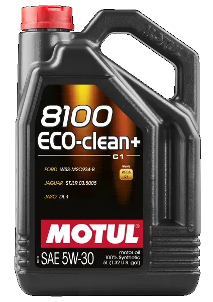 Масло двигателя 8100 ECO-CLEAN+ 5W30 5L motul 101584