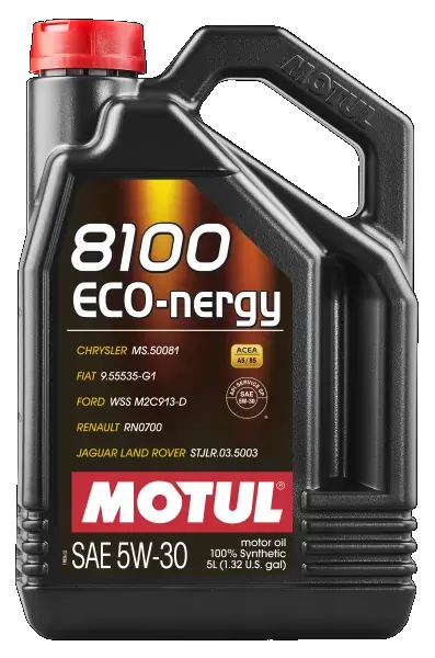 Масло двигателя 8100 Eco-nergy 5W-30 5L Motul 102898 (фото 1)