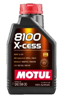 Масло двигателя 8100 X-Cess 5W-30 1L motul 108944