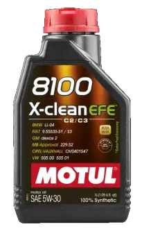 Масло двигателя 8100 X-clean EFE 5W-30 1L motul 109470