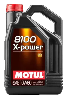 Масло двигателя 8100 X-Power 10W-60 5L motul 106144