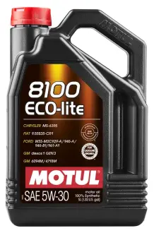 Масло двигателя, MOTUL 8100 Eco-Lite 5W-30 5L motul 108214