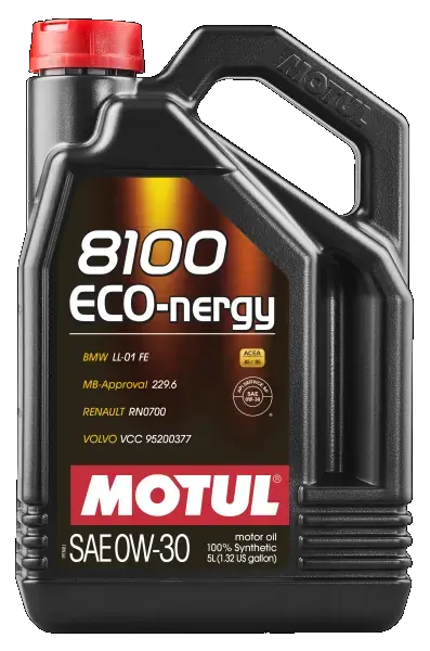 Масло двигателя, MOTUL 8100 Eco-nergy 0W-30 5L Motul 102794 (фото 1)