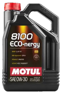 Масло двигателя, MOTUL 8100 Eco-nergy 0W-30 5L motul 102794
