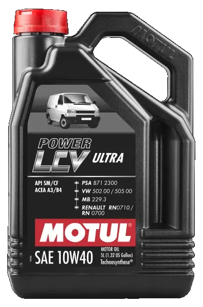 Масло двигателя Power LCV Ultra 10W-40 5L Motul 106156 (фото 1)