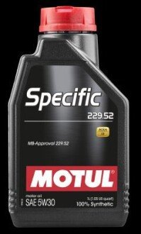 Масло двигателя Specific 229.52 5W-30 1L motul 104844