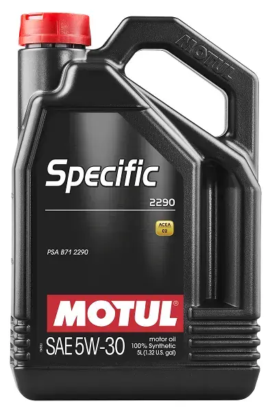 Масло двигателя Specific 2290 5W-30 5L motul 109325