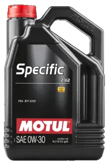 Масло двигателя Specific 2312 0W-30 5L motul 106414