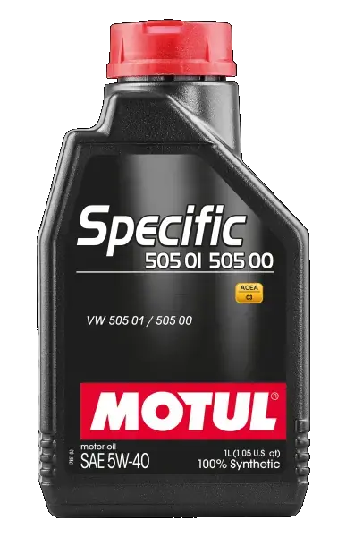 Масло двигателя Specific 505 01 5W-40 1L motul 101573