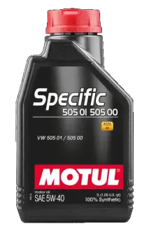 Масло двигателя Specific 505 01 5W-40 1L motul 101573