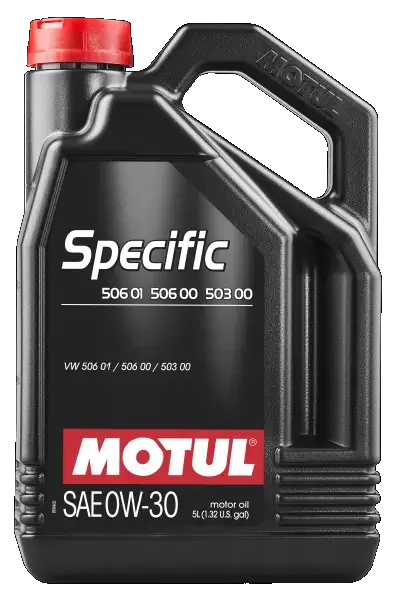 Масло моторное 0W30 Specific VW 506.01-506.00-503.00 (5л) motul 106437