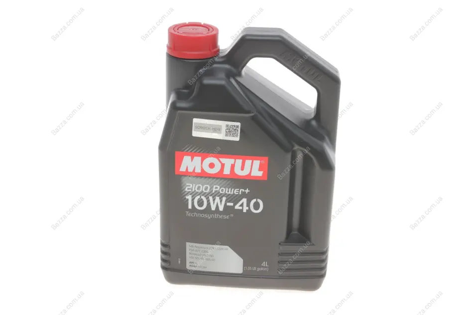Масло моторное 2100 Power+ 10W-40 (4 л) Motul 397707 (фото 1)