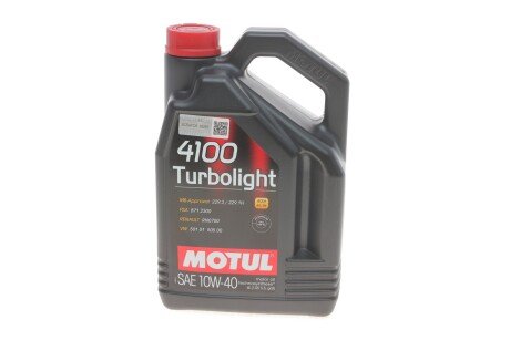 Масло моторное 4100 Turbolight 10W-40 (4 л) motul 387607 на Мерседес W202