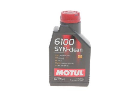 Масло моторное 6100 Syn-Clean 5W-40 (1 л) motul 854211 на Ауди А8 д2