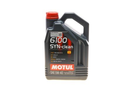 Масло моторное 6100 Syn-Clean 5W-40 (4 л) motul 854250 на Ауди А8 д2